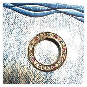 Beautiful multi colored circle pendant